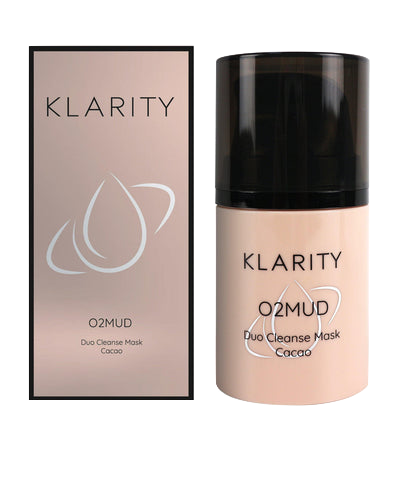 Klarity Cacao O2Mud Duo Cleanse Oxygen Mask